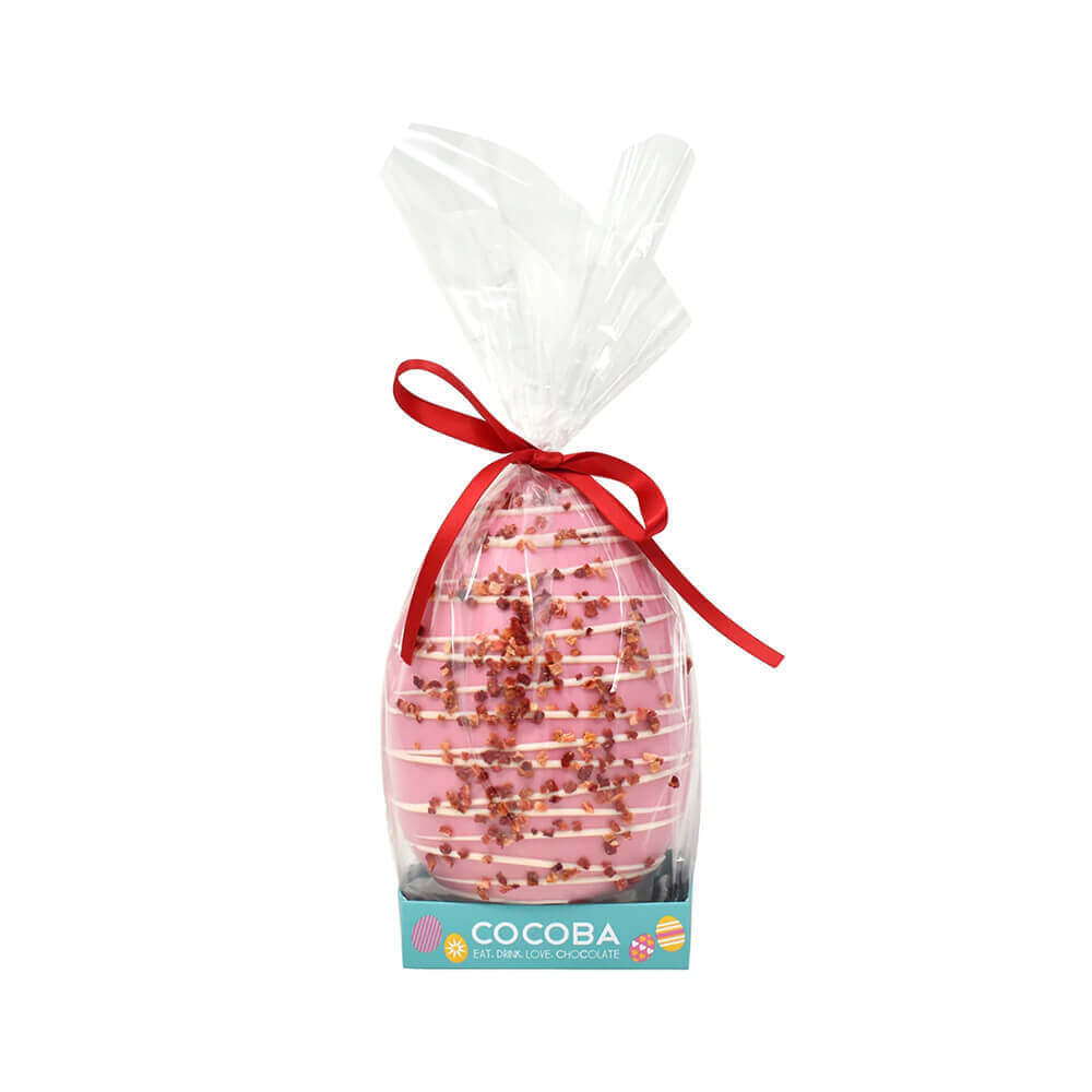 Cocoba Strawberries And Cream Easter Egg 250g